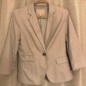 Banana Republic cotton blazer
